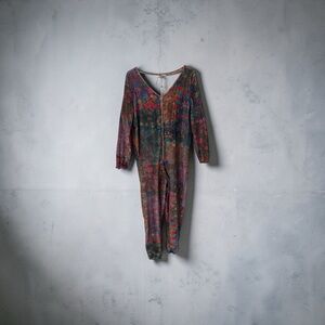 NATURAL LIFE Multicolor Floral Jumpsuit